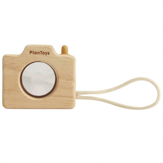 Mini camera foto din lemn Plan Toys