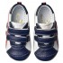 Sneakers White Red Navy 19 - Ghete din piele cu velcro - Rose et Chocolat 