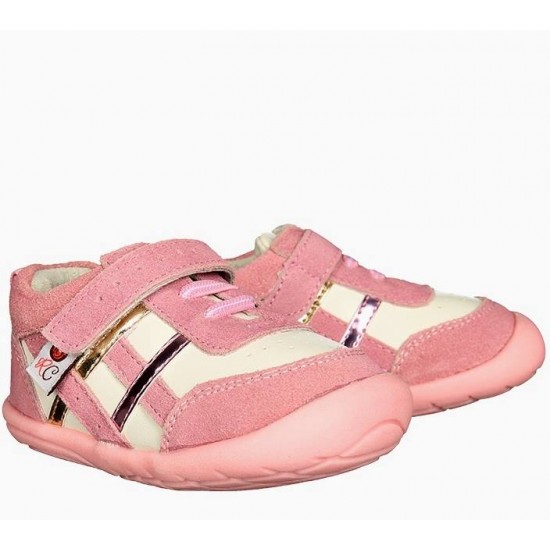 Suede Pink Trainers 23 - Pantofi piele - Rose et Chocolat Suede Pink Trainers 23 - Pantofi piele - Rose et Chocolat