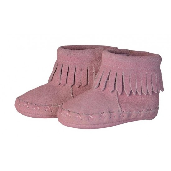 Roz Pudrat 20 - Mocasini Rose et Chocolat Roz Pudrat 20 - Mocasini Rose et Chocolat