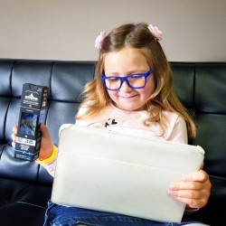 Ochelari Blue Control - Shadez - Blue 3-7 ani Ochelari Blue Control - Shadez - Blue 3-7 ani