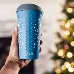 Cana multifunctionala din silicon cu capac - GoSili - Confetti Cana multifunctionala din silicon cu capac - GoSili - Confetti