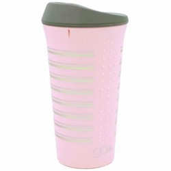 Cana multifunctionala din silicon cu capac - GoSili - Silver Stripe