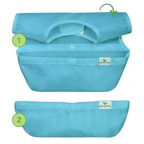 Set 3 bavetele Easy Wear Snap'n Go - Green Sprouts - Dinosaurs Set 3 bavetele Easy Wear Snap'n Go - Green Sprouts - Dinosaurs