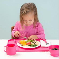 Cana de invatare - Learning Cup - Green Sprouts - Aqua Cana de invatare - Learning Cup - Green Sprouts - Aqua