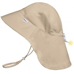 Adventurer Sand 5T/6T luni - Palarie tehnica Stay Cool Breatheasy SPF 50+ - Green Sprouts by iPlay Adventurer Sand 5T/6T luni - Palarie tehnica Stay Cool Breatheasy SPF 50+ - Green Sprouts by iPlay