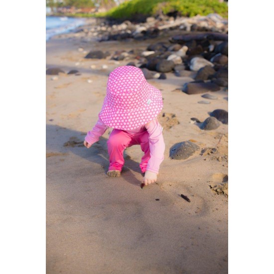 Pink 3T/4T - Pantaloni tehnici SPF50+ Breatheasy Stay Cool Green Sprouts by iPlay Pink 3T/4T - Pantaloni tehnici SPF50+ Breatheasy Stay Cool Green Sprouts by iPlay