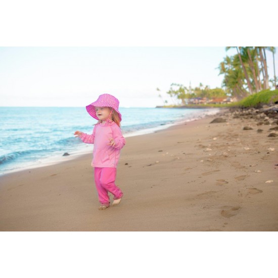 Pink 3T/4T - Pantaloni tehnici SPF50+ Breatheasy Stay Cool Green Sprouts by iPlay Pink 3T/4T - Pantaloni tehnici SPF50+ Breatheasy Stay Cool Green Sprouts by iPlay