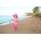 Pink 3T/4T - Pantaloni tehnici SPF50+ Breatheasy Stay Cool Green Sprouts by iPlay Pink 3T/4T - Pantaloni tehnici SPF50+ Breatheasy Stay Cool Green Sprouts by iPlay