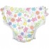 White Turtle Floral 18 luni - ECO Slip fete SPF 50+ pentru inot (cu volanase) Green Sprouts by iPlay