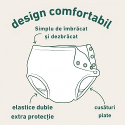 Tea Turtle 18 luni - ECO Slip copii SPF 50+ refolosibil, cu capse Green Sprouts by iPlay Tea Turtle 18 luni - ECO Slip copii SPF 50+ refolosibil, cu capse Green Sprouts by iPlay